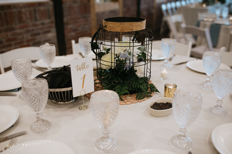 Wedding tablescape and details. 